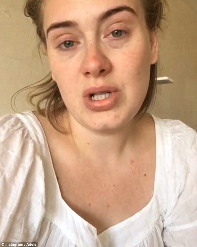 Adele Without Makeup Photo 1