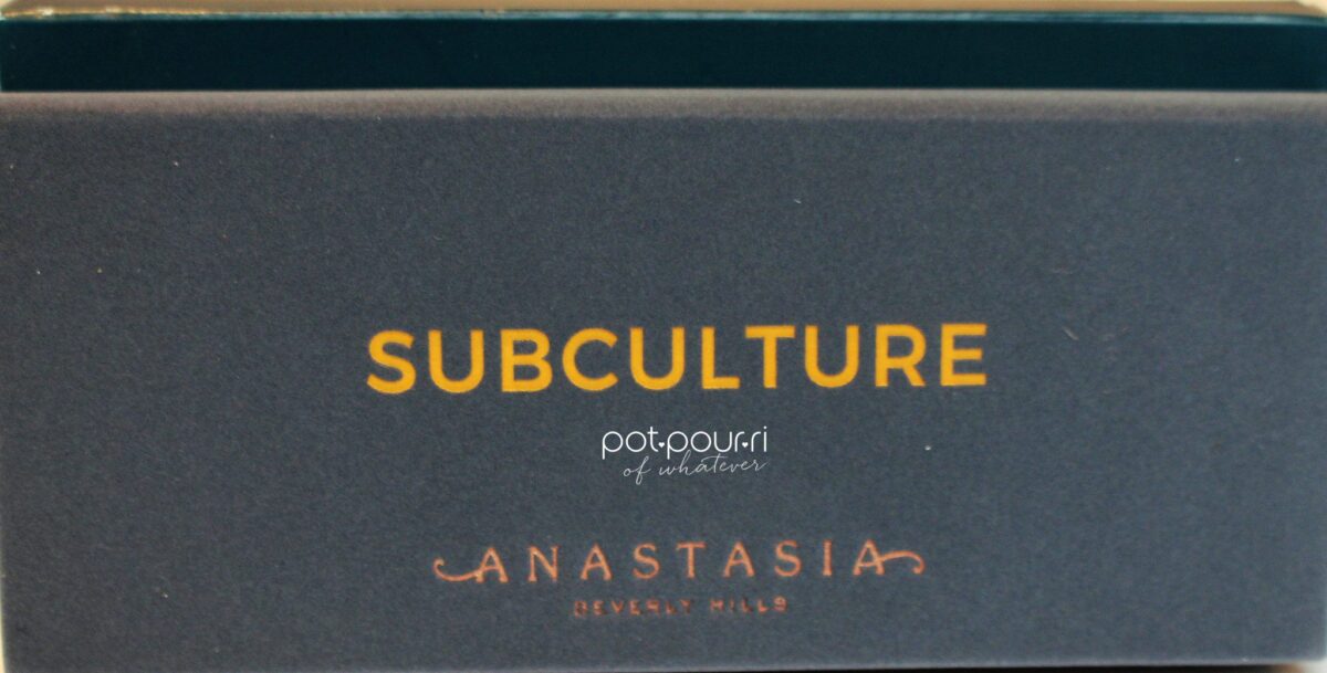 Subculture palette is a velvety texture