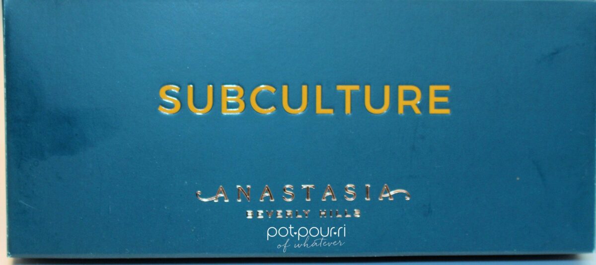 Subculture Palette Packaging