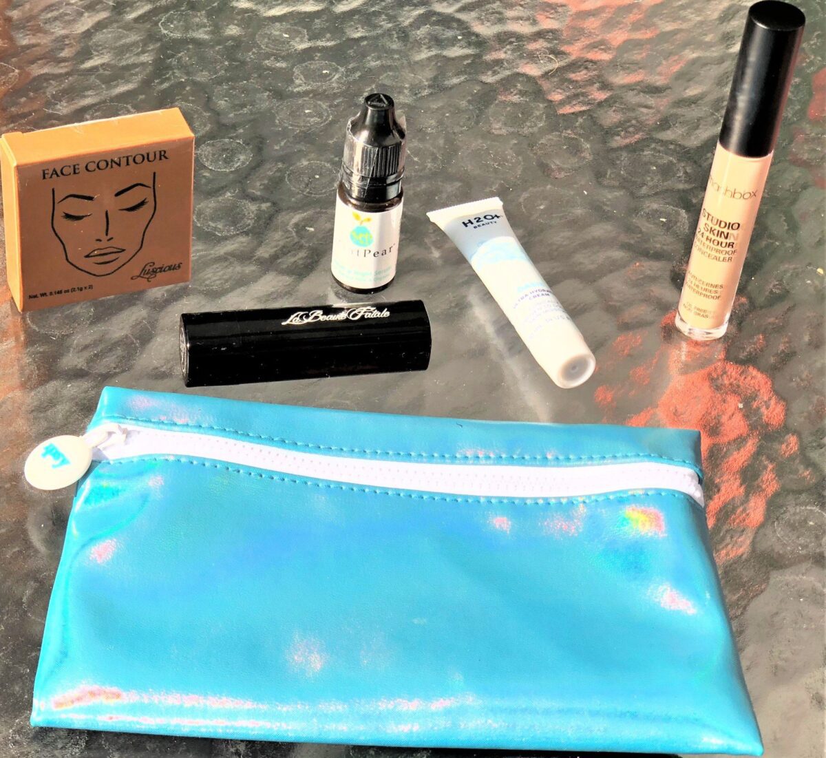 PRODUCTS INSIDE THE POOL READY JULY IPSY BAG