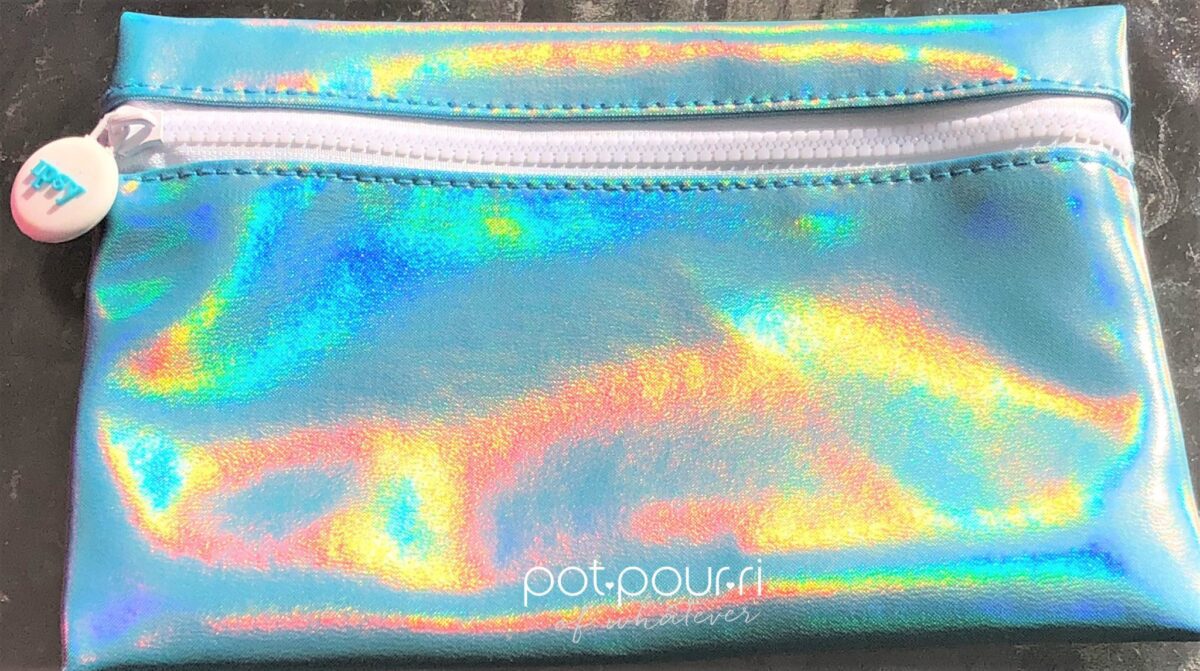 HOLOGRAPHIC MERMAID BLUE JULY 2018 IPSY BAG IS POOL READY