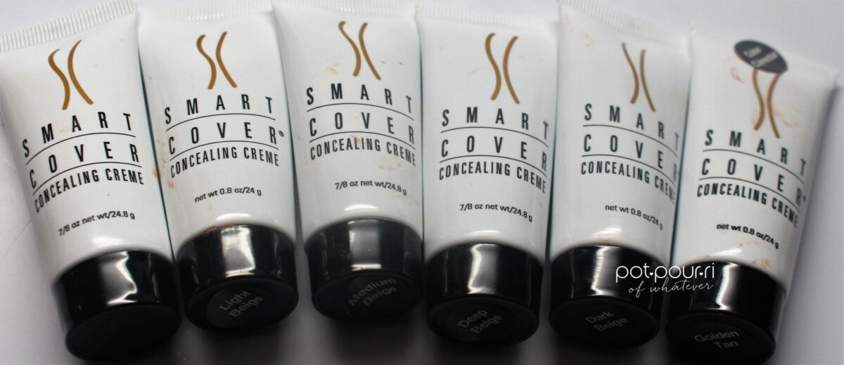 Smart cover concealing cream tubes